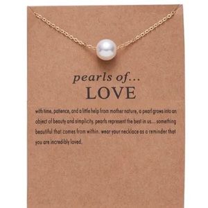Pearls of Love Necklace BRAND NEW